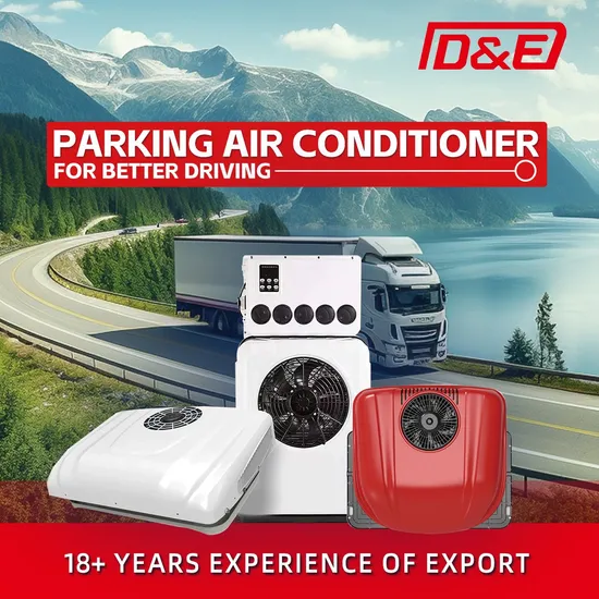 Dispositivo di raffreddamento dell'aria elettrico portatile 24V per condizionatore d'aria elettrico portatile Europa USA per il campeggio