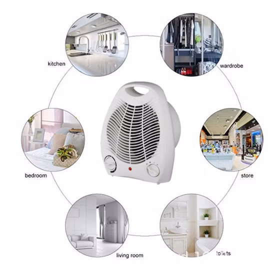 Riscaldatore elettrico con ventola modalità multipla per cambio stagione per la casa